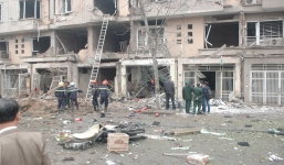 Vụ nổ ở Hà Đông: Nhân chứng nói thấy nhiều mảnh bom đã cưa